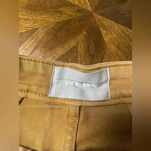 Everlane The Straight-Leg Crop High Rise Office Work Stretch Cotton Size 2 - Picture 9 of 11